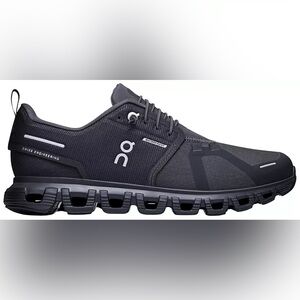 On Black Sneakers Women's Cloud 6 Waterproof Shoes